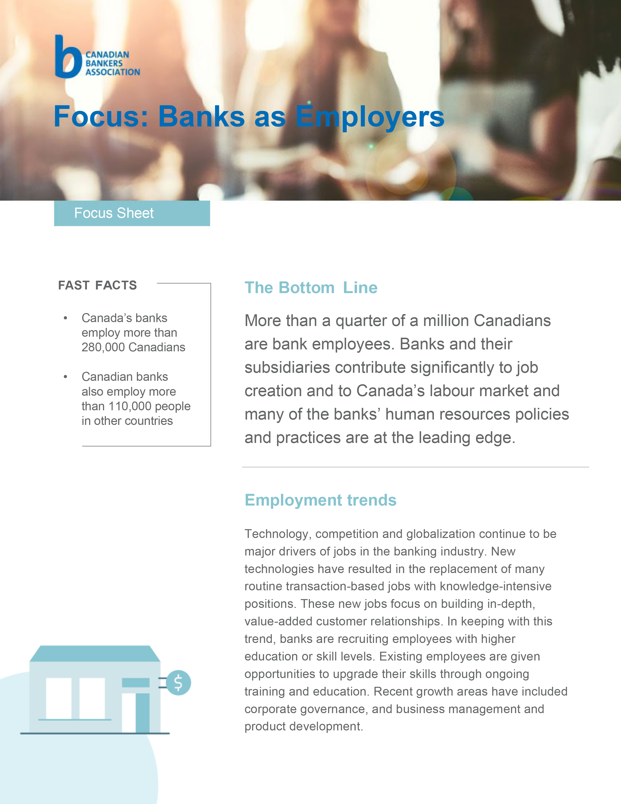cover of banks as employers document