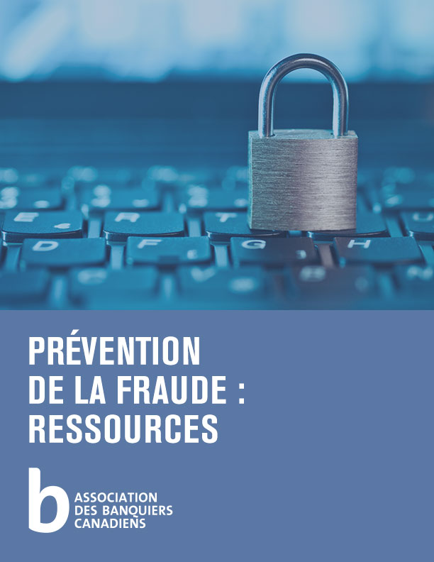 padlock over keyboard with text that says Fraud Prevention Resources and cba logo