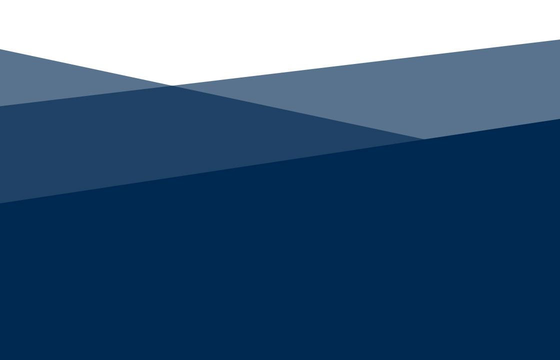 angled blocks of navy in different transparencies