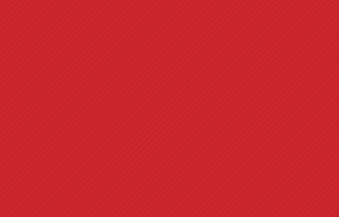red banner with faint white diagonal lines