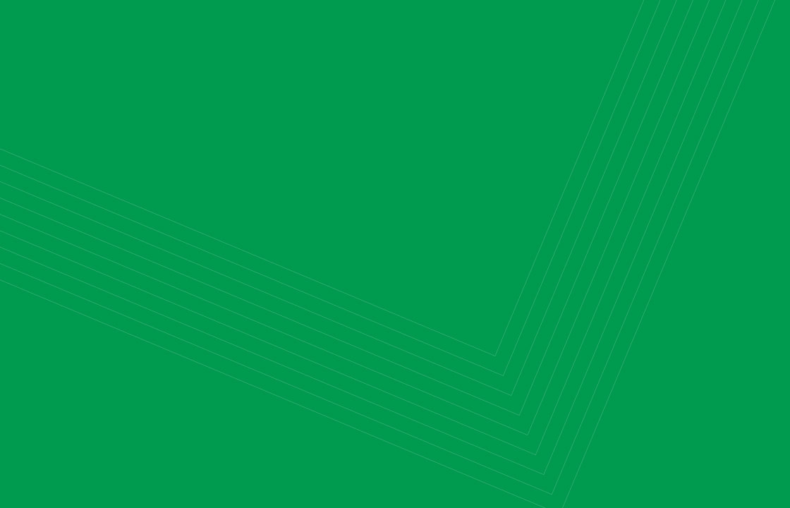 angled lines on a green background