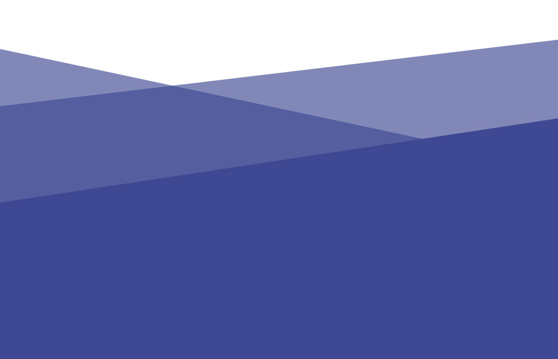 angled blocks of indigo