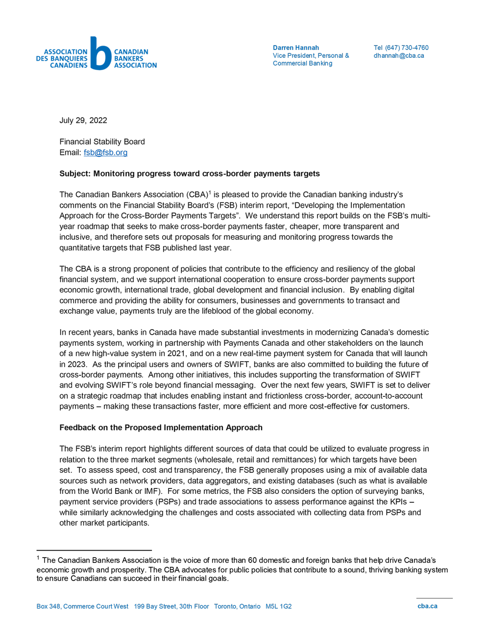 first page of the submitted letter with included text available in the linked PDF