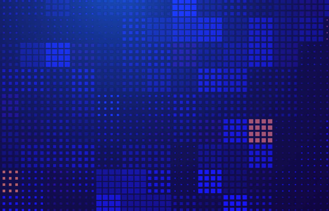 generic image squares of blue and pink above a blue background